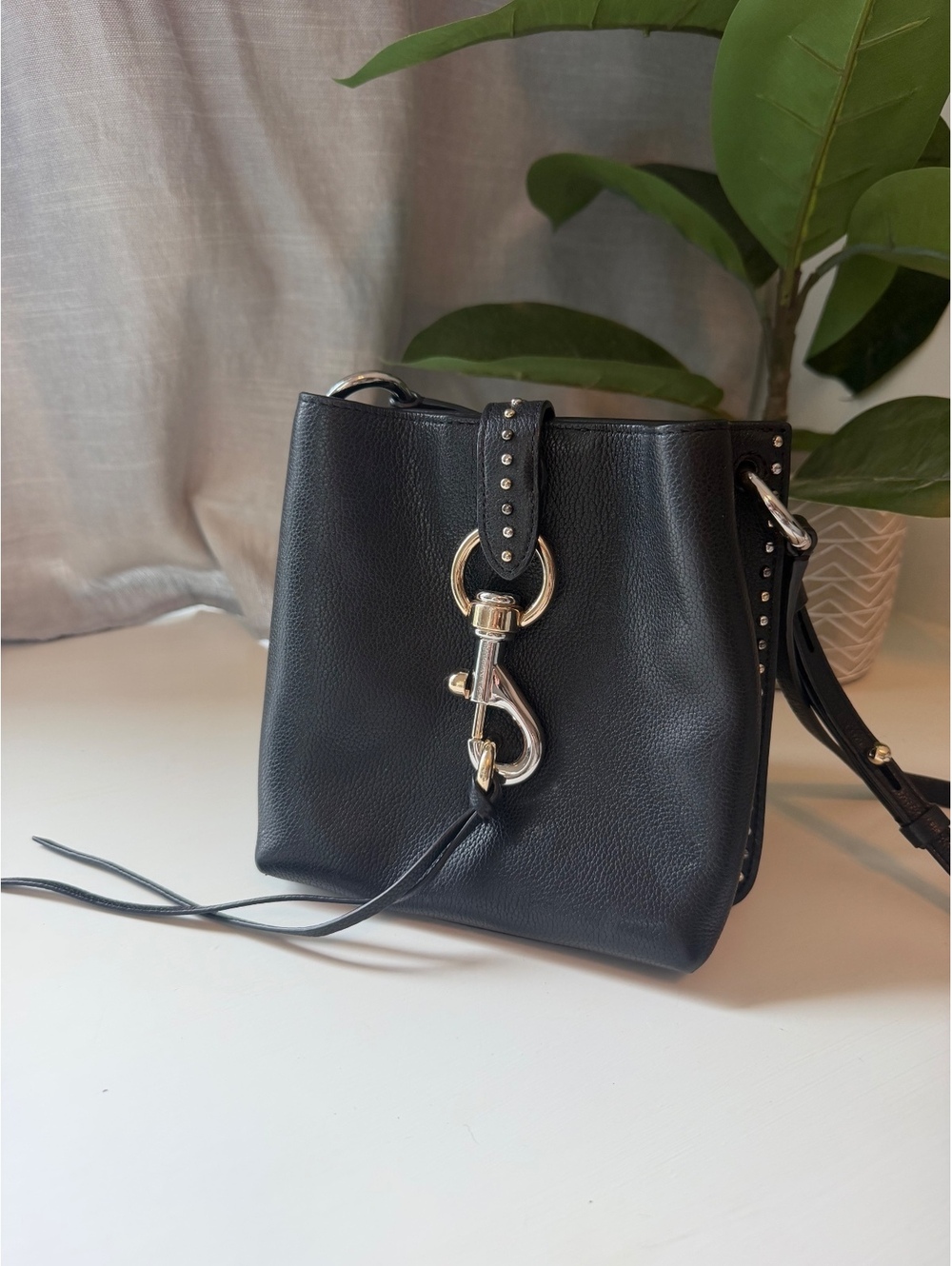 Rebecca Minkoff Mixed Metal Mini Crossbody